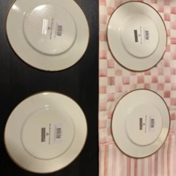 Mackenzie-Childs Rosy Check Set - Picture 3 of 6